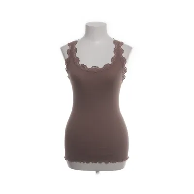 Tank Top (Brown) from Rosemunde Cotton, Elastane, Polyamide, Silk