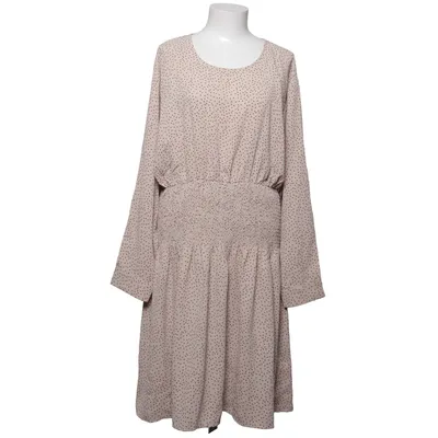 Dress (Beige, Red) from Love Copenhagen Polyester
