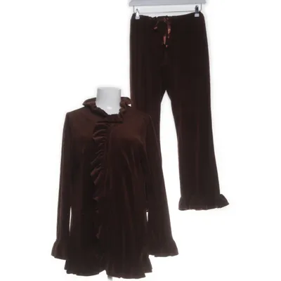 Set (Brun) från Vera Velour Bomull, Polyester