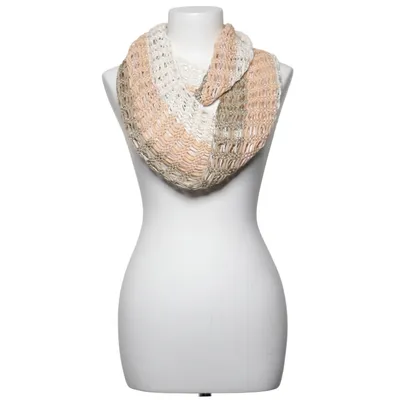 Écharpe tube  (Beige, Blanc, Multicolore)