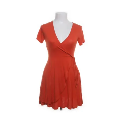 Wrap dress (Red) from Boohoo Elastane, Viscose