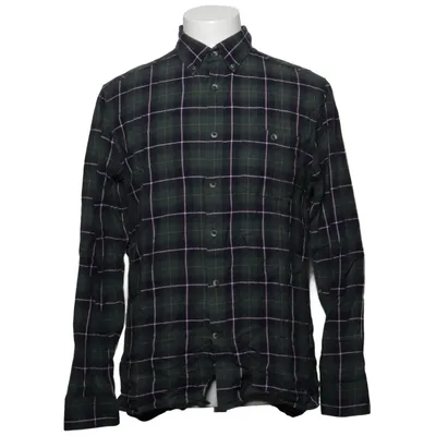 Flannel shirt (Green, Blue, White) from East West Cotton