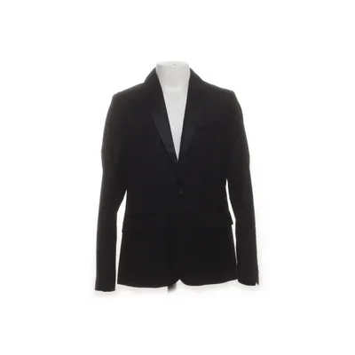 Blazer (Sort) fra H&M Polyester, Uld, Viscose