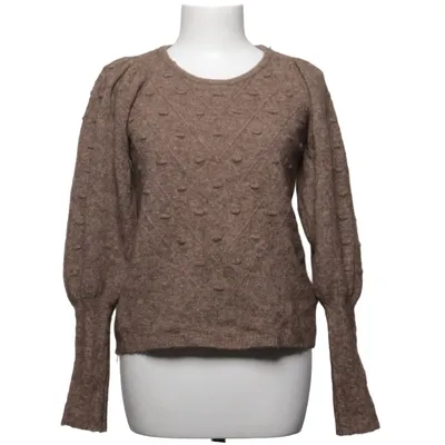 Pull-over (Marron) de Dranella Élasthane, Polyamide, Laine