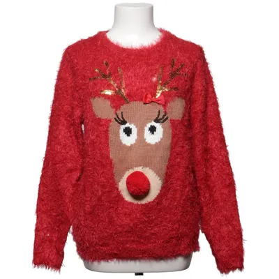 Christmas sweater (Red, Brown, Gold) from My Favourites Acrylic, Polyamide