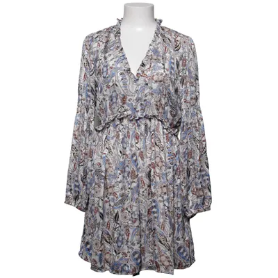 Dress (White, Multicolored) from Zara Metallic fiber, Polyester
