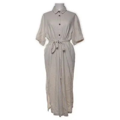 Skjortekjole (Beige) fra Abricot Coco Bambus, Linned