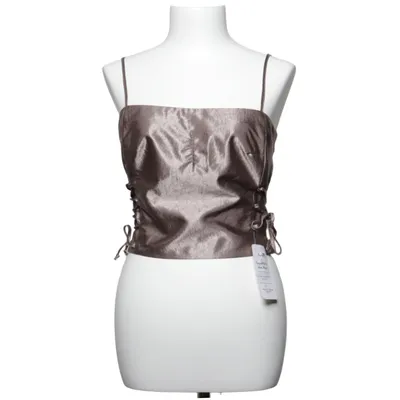 Crop top (Beige) from Anna & Anna Polyester, Viscose