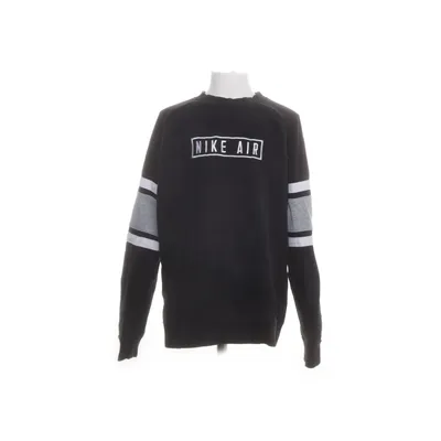 Sweatshirt (Zwart) van Nike Polyester, Elastaan, Katoen