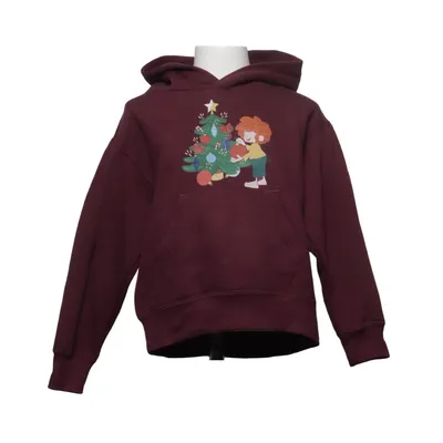 Capuchon sweater (Lila) van Russell Katoen, Polyester