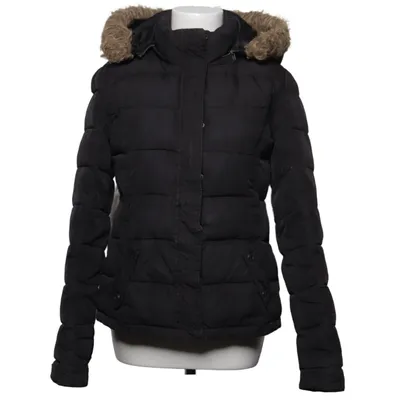 Winterjas (Zwart) van East. Village Acryl, Dons, Veer, Polyester