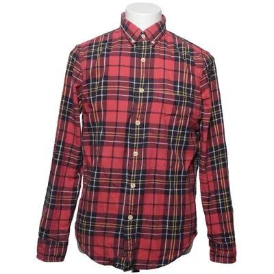 Flanellskjorta (Röd, Svart, Flerfärgad) från Abercrombie & Fitch Bomull