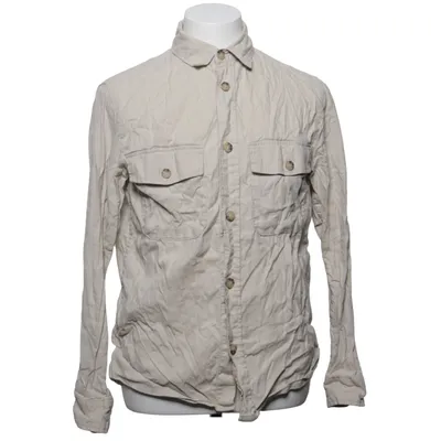 Shirt (Beige) van H&M Man Katoen, Linnen