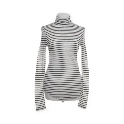 Turtleneck (Hvid, Sort) fra J.Crew Kashmir, Lyocell