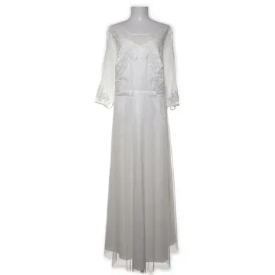 Brudklänning (Vit) från Sheego Elastan, Polyester