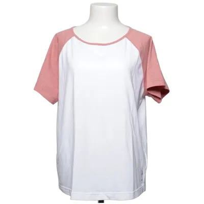 T-shirt (Blanc, Rose) de Skhoop Coton, Élasthane, Polyester