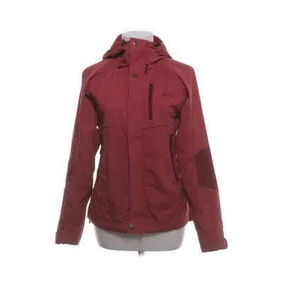 Allvädersjacka (Röd) från Lundhags Elastan, Ekologisk bomull, Polyamid, Återvunnen polyester