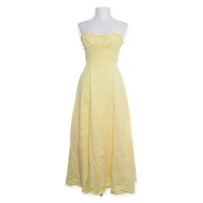 Maxi jurk (Geel) van House of CB Katoen, Elastaan, Nylon