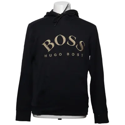 Hoodie (Black) from Hugo Boss Elastane, Polyamide, Recycled cotton