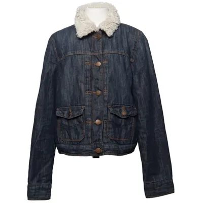 Gevoerde spijkerjas (Blauw, Wit) van Gap Kids Katoen, Polyester