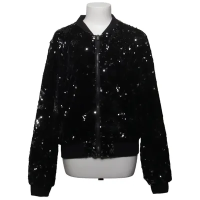 Bomber jacket (Black, Silver) from Atmosphere Elastane, Polyester