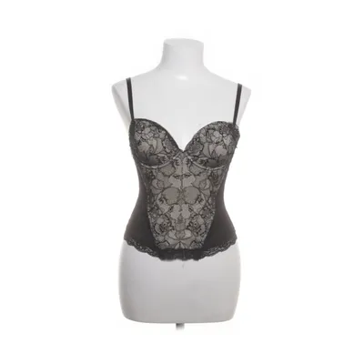 Corset (Black, Beige) from H&M Elastane, Nylon, Polyester