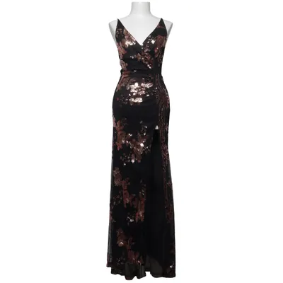 Avondjurk (Zwart, Goud) van Simplee Polyester