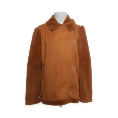 Shearlingjacka (Orange) från Nasty Gal Polyester, Pälsimitation