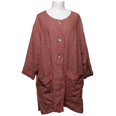 Cardigan (Red) from Flaxxxs Cotton, Linen