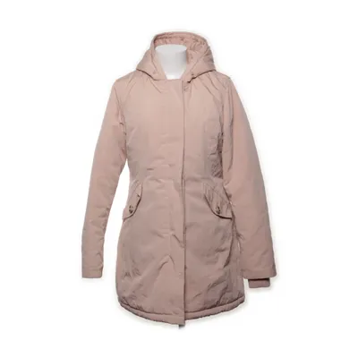 Wintermantel (Beige) von Attentif Baumwolle, Pelz, Polyester