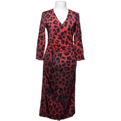 Wikkeljurk (Rood, Zwart) van Jessica Frej Elastaan, Viscose