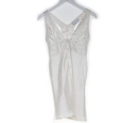 Dress (White) from ASOS Design Cotton, Polyester