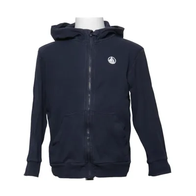 Sweat à capuche (Bleu) de Petit Bateau Coton