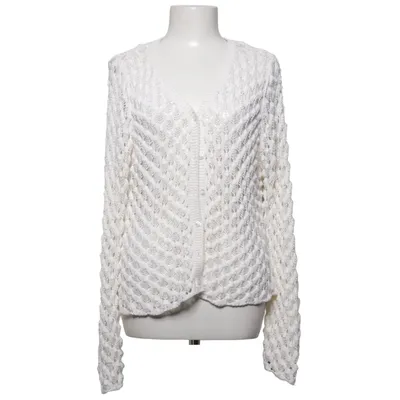Strickjacke (Weiß) von Isolde Acryl
