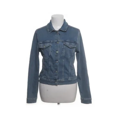 Denim jacket (Blue) from Pull & Bear Cotton, Elastane