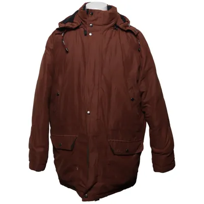 Down coat (Brown) from First Slope Down, Feather, Polyamide, Polyester