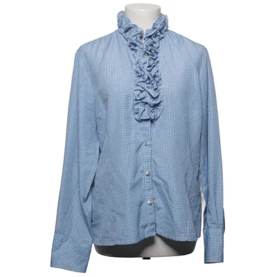 Blouse (Blauw, Wit) van Hess Frackmann Katoen