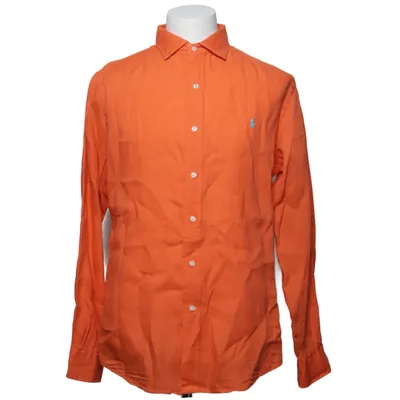 Overhemd (Oranje) van Polo Ralph Lauren Linnen