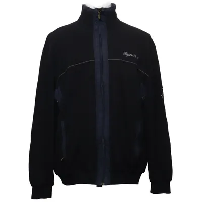Veste (Noir, Bleu) de Roger Kent Coton