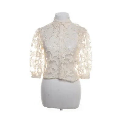 Blouse (Beige) van Zara Polyamide, Polyester