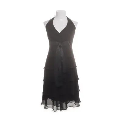 Wrap dress (Black) from Marie Blanc Acetate, Polyester