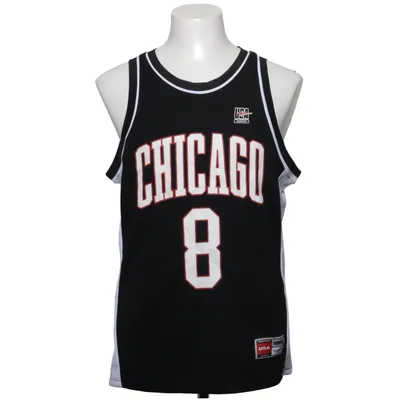 Basketbalshirt (Zwart, Wit, Rood) van FSBN Polyester