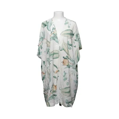Klänning (Vit, Grön, Flerfärgad) från H&M Viskos