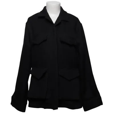 Mantel (Schwarz) von Totême Polyester, Viskose