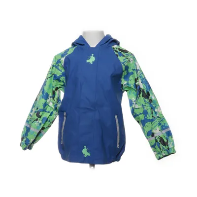 Rain jacket (Blue, Green, White) from Lupilu Polyester, Polyurethane