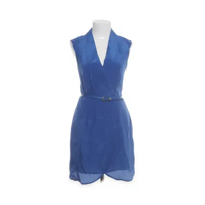 Wikkeljurk (Blauw) van Oasis Polyester, Zijde