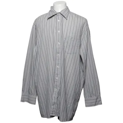 Skjorta (Grå, Vit) från Smart Shirt Collection Bomull, Polyester
