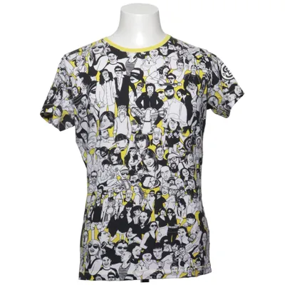 T-shirt (Vit, Svart, Gul) från Diesel