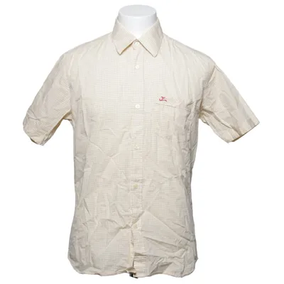 Chemise à manches courtes (Beige, Multicolore) de Encore Coton