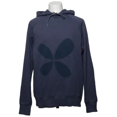 Sweat à capuche (Bleu) de Pure Waste Coton recyclé, Polyester recyclé